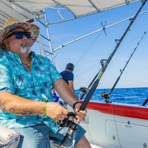 Da Punta Cana: Tour di pesca d'altura in barca con bevande