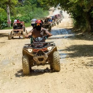 Říční jeskyně a pláž Macao Půldenní dobrodružství na čtyřkolkách