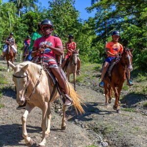 Puerto Plata: Cascate, avventura in zip line e passeggiate a cavallo
