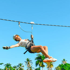 Punta Cana: Half-Day Zipline Tour