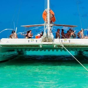 Saona Island catamaran experience with lunch from punta cana