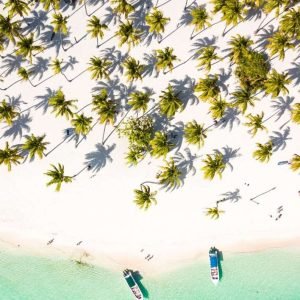 From Punta Cana: Saona Island Cruise with Private Beach